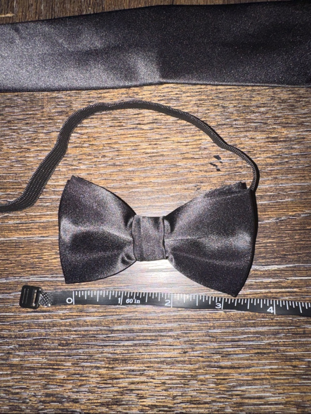 Boys Classic Black Bow Tie